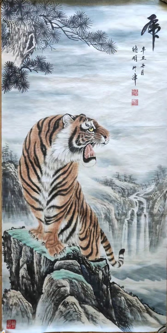 百佳书画名家王德明国画作品欣赏