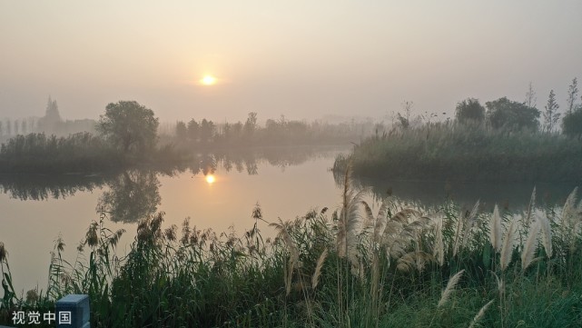 (来自:经典与时尚)江苏扬州北湖湿地公园风景.