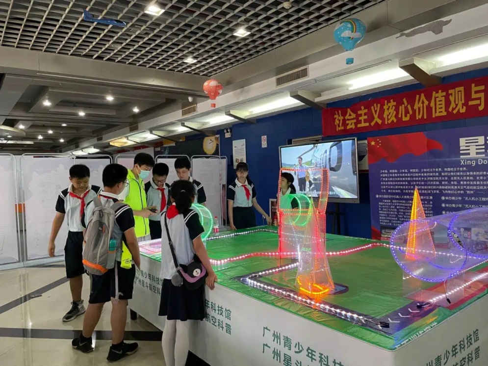 馆,展览馆不同广州青少年科技馆的展品02广州青少年科技馆预约门票:65
