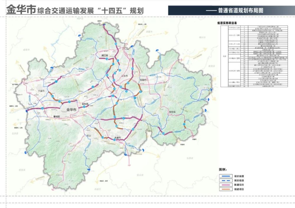 "十四五"期间,还有甬金衢上,义诸,温义合,义龙庆,武义至建德等5条高速