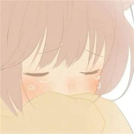 头像卡通女生头像小清新手绘想你的时候心会颤第570期