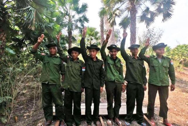 缅甸另类反抗运动,隐藏在缅军部队中的西瓜士兵
