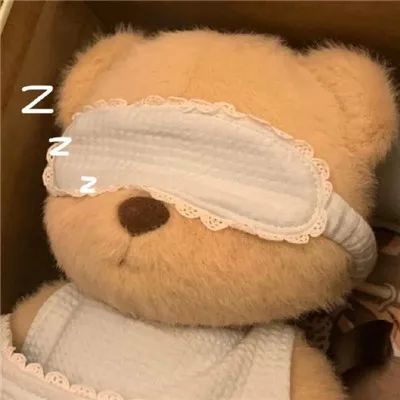 超级可爱的莉娜熊表情包别烦我