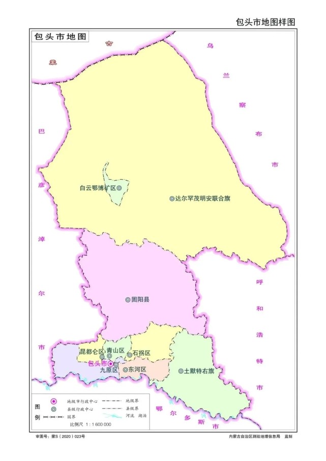 包头市人口分布:昆都仑区78.77万人,土默特右旗23.74