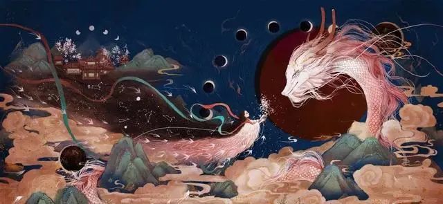 她的古风奇幻插画爆红网络圈粉无数|舍溪
