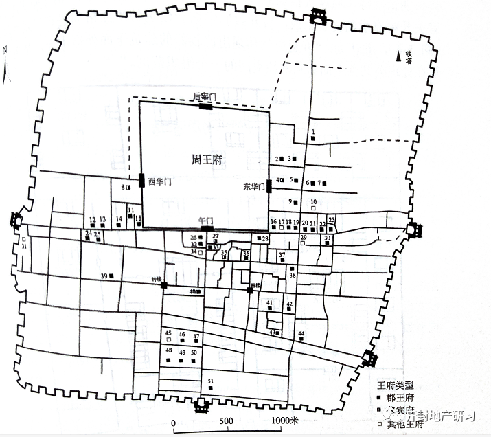 明朝的开封:短暂称北京,也叫王府城