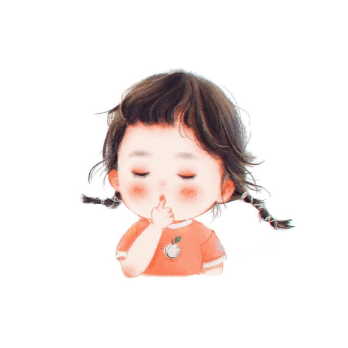 超级可爱的萌娃头像卡通手绘