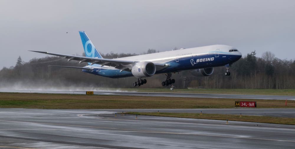 与此同时,英国旗舰航空公司英国航空公司将接收18架波音777x系列飞机.