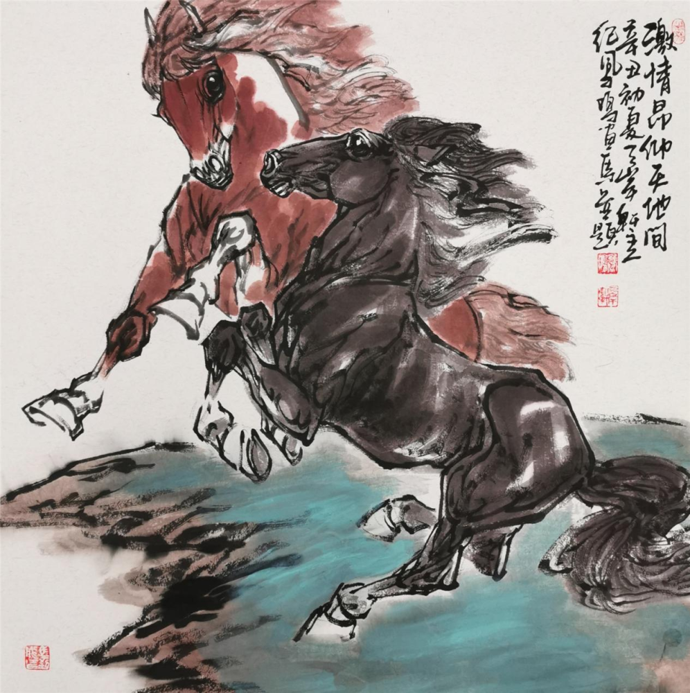 神骏追风—画马名家纪凤鸣作品鉴赏