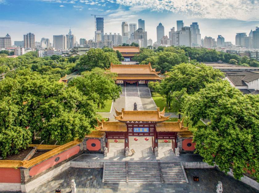 南京绝美4a景区走红是规模最大的古建筑群落位于秦淮区