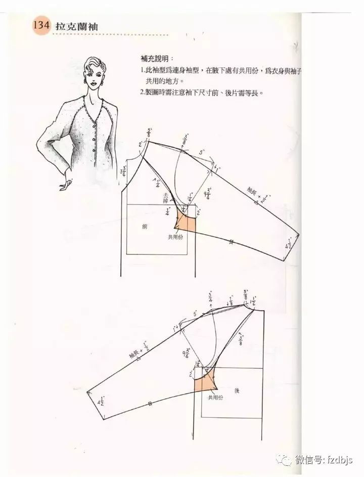 服装设计11种袖子结构纸样合集