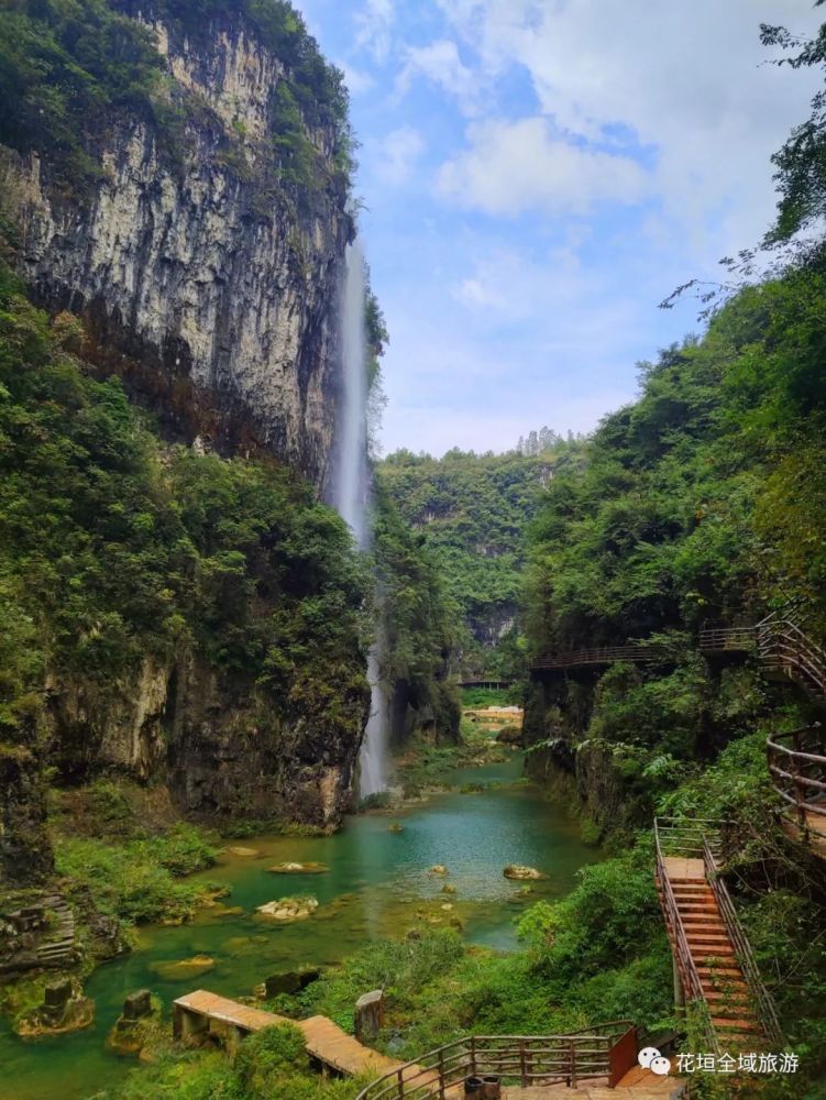 快来看看!花垣古苗河大峡谷景区,如今变了样