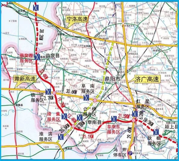 阜南高速公路及国省干线建设最新消息!