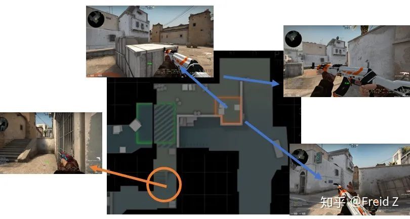 【顶级结构】csgo经典爆破模式地图中路结构分析