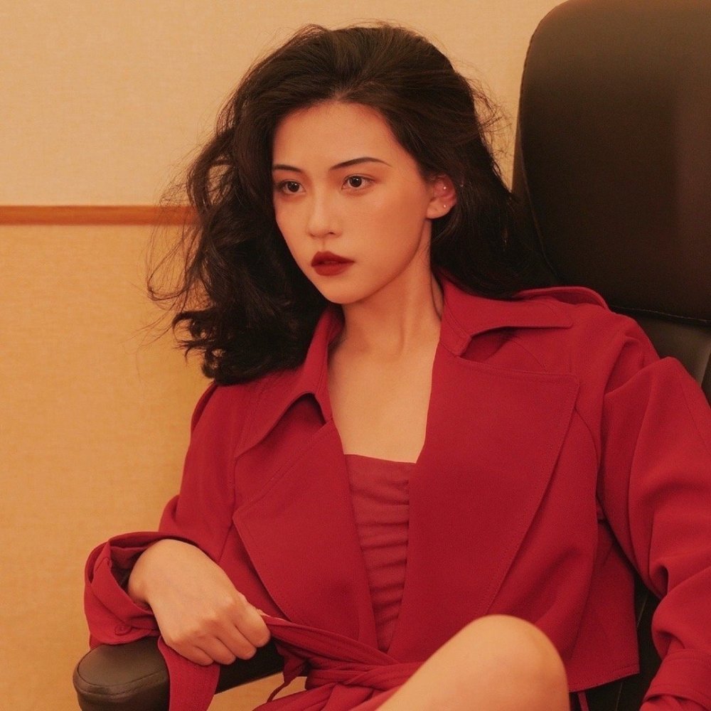 港风优质真人女头