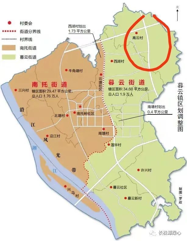 长沙天心区暮云片区或再添新地标