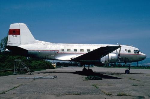 4架伊尔-14运输机 已退役教练机(截止2004年)