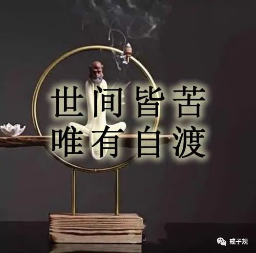 世间皆苦唯有自渡