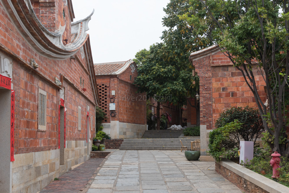 福建晋江城区的发源地始于唐朝保留大量特色红砖古建筑