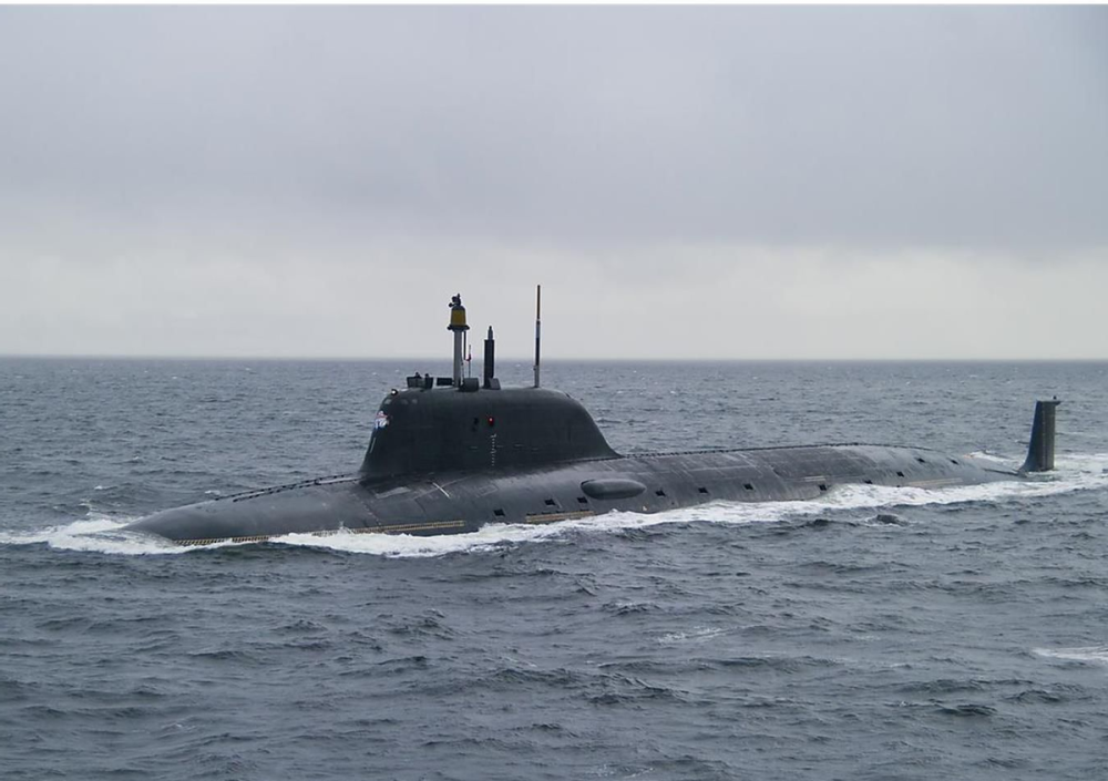 中国为之侧目美国为之战栗,俄海军最后的底牌,亚森级攻击核潜艇
