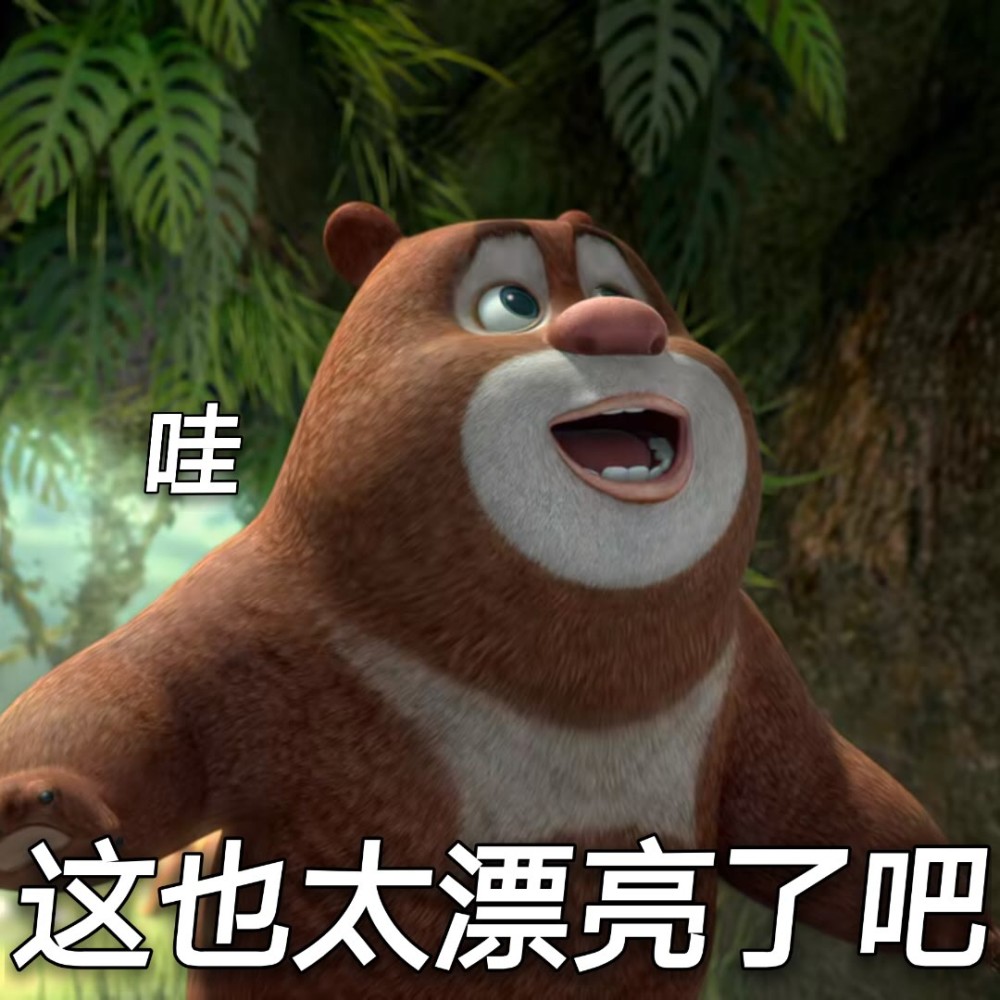 熊熊乐园 搞笑表情包