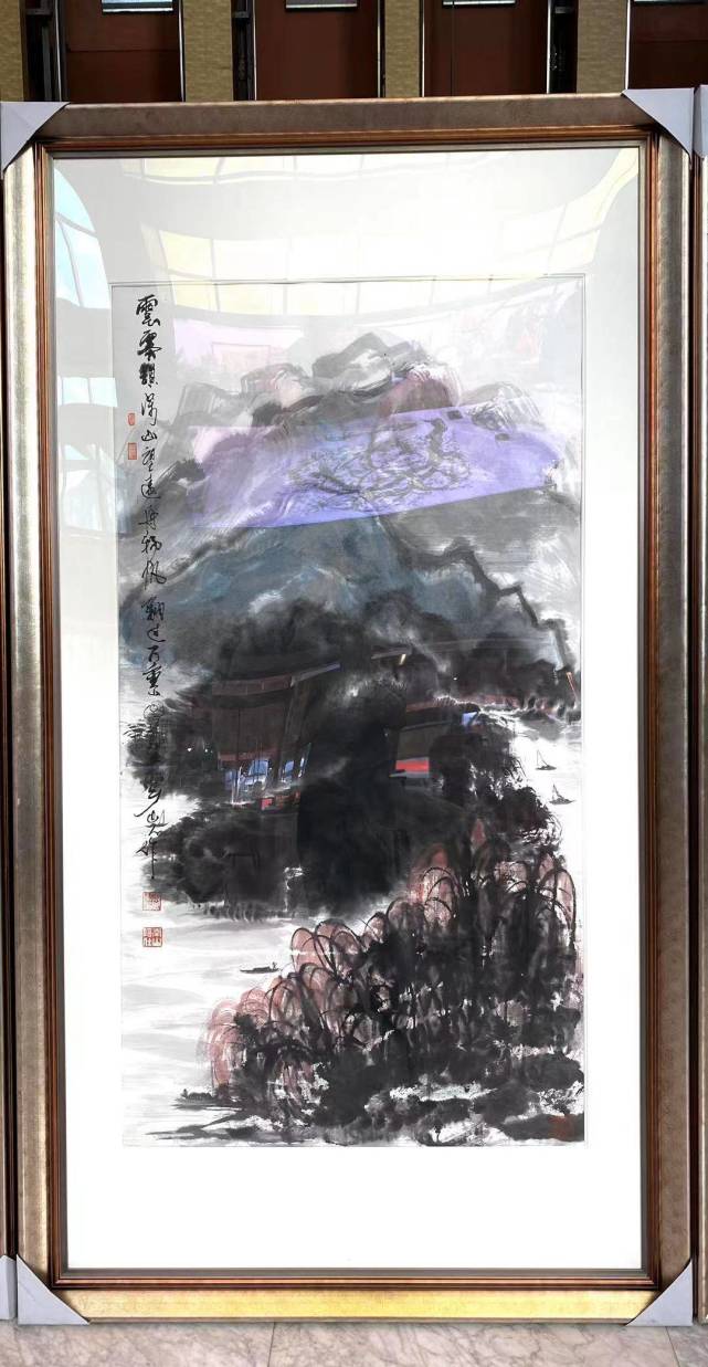 山水真趣,笔底墨韵|山水画名家朱祖国的书画造诣