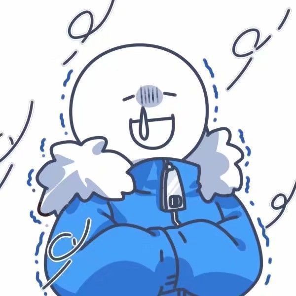 头像|小蓝同学冬天来啦