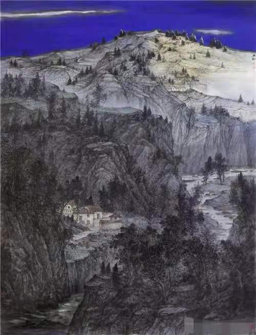 "画说京韵 墨润北疆"京蒙文化交流美术作品展在京开幕
