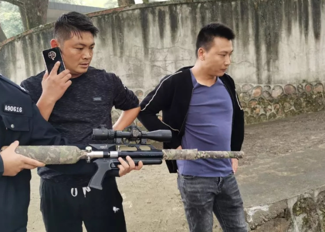 湖南一团伙用气枪非法捕获野鸡,斑鸠数只!警方:刑拘!