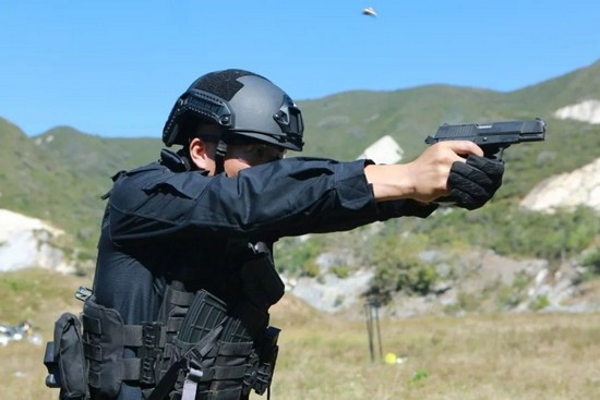 超燃天津特警实战大练兵高清训练图来袭