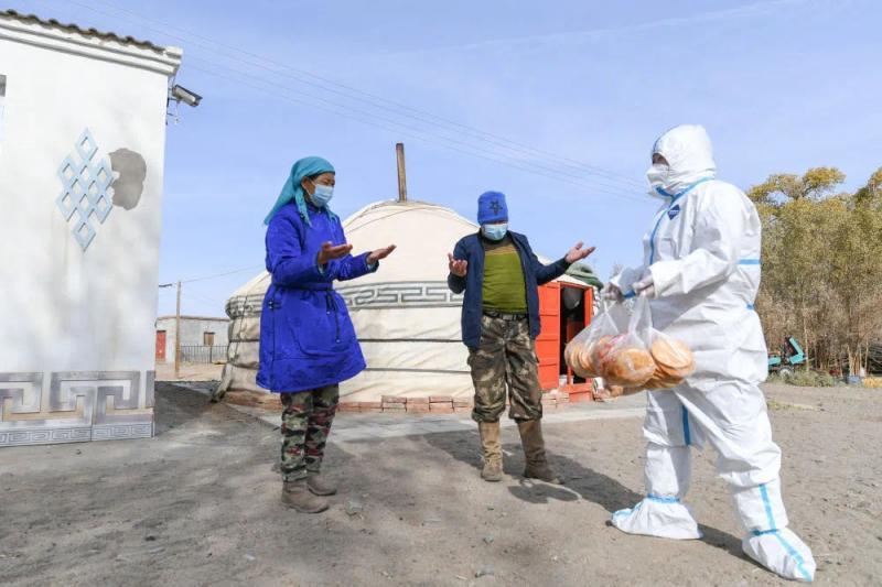 本轮疫情中,内蒙古额济纳旗已报告84例确诊病例,内蒙古日报官方微信