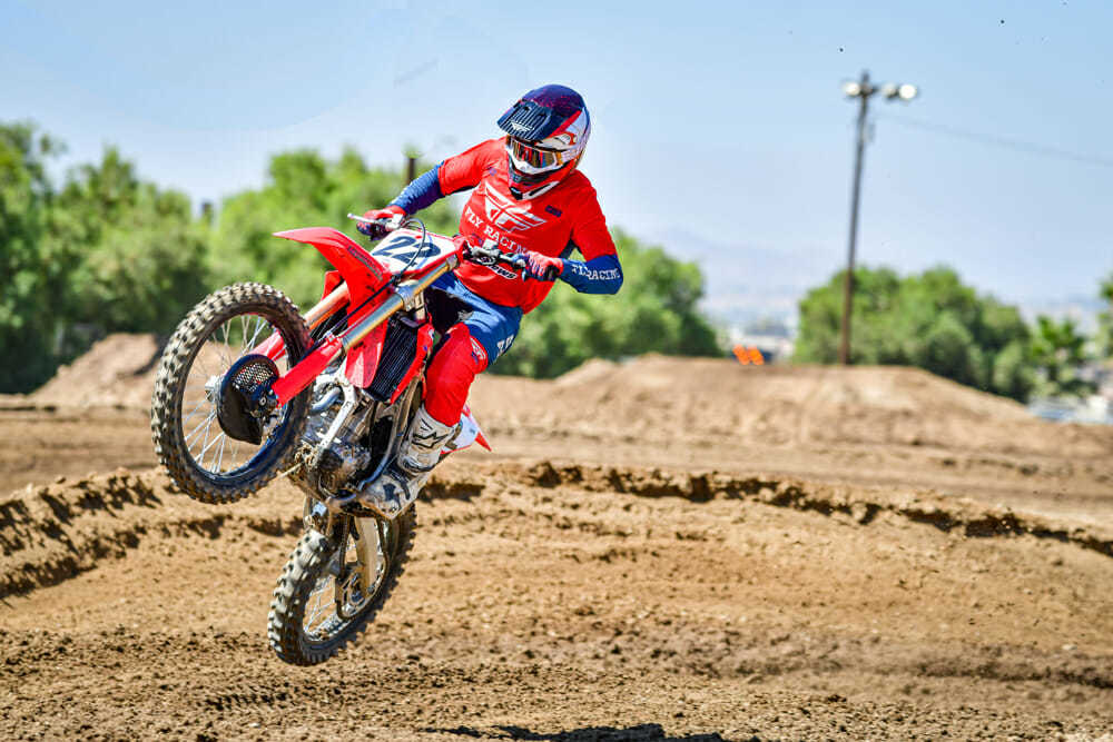 2022款本田crf450r评测越野摩托车之选