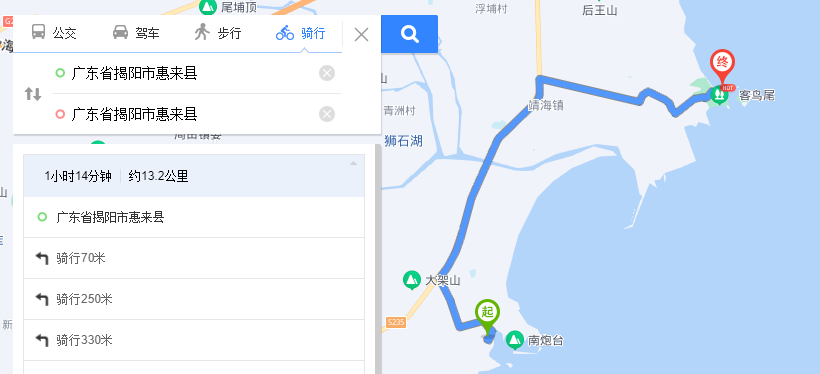 惠来陆丰之旅第一篇惠来靖海