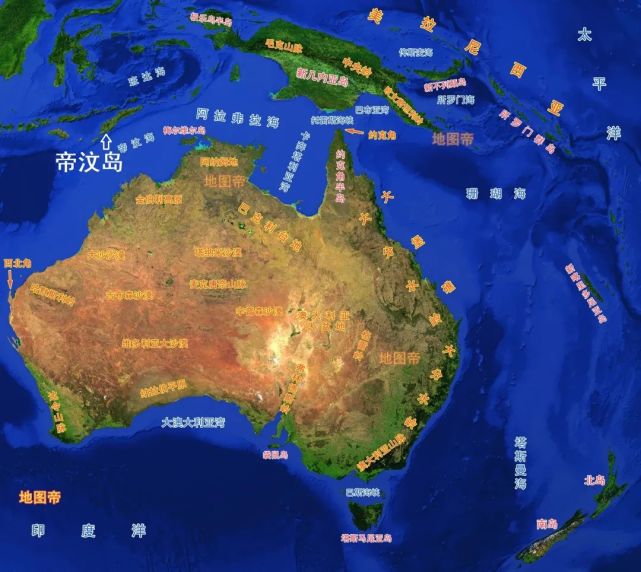 图-印度尼西亚地图帝汶岛南北窄东西长,谈判的结果是各占一半,将帝汶