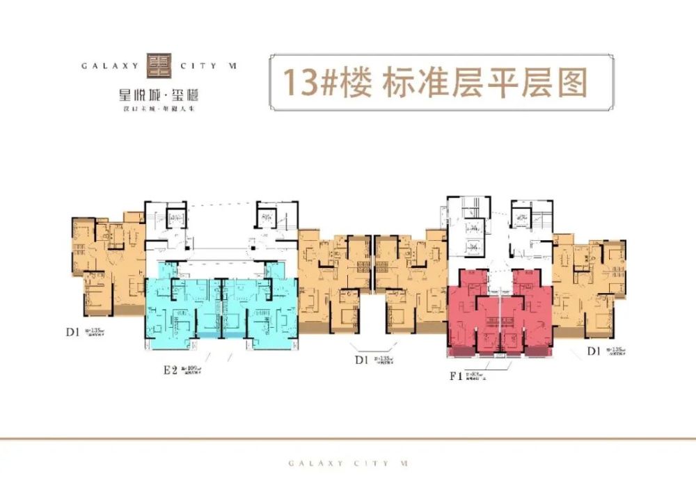 13号楼:2个单元 40/48层 2梯4户/3梯4户9号楼:2个单元 18层 2梯3户8号