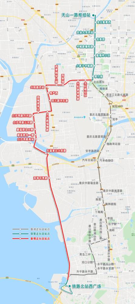 636路将进行局部优化调整,在保持主副站,票价及首末班发车时间不变的