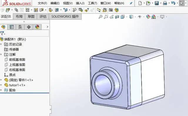 干货如何在solidworks装配体中合并零件