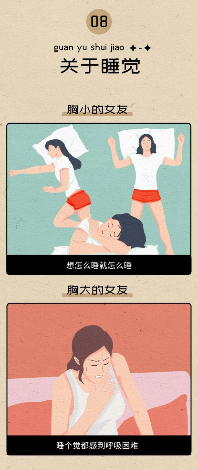 漫画 女人胸太小是一种怎样的体验?不好找男朋友啊