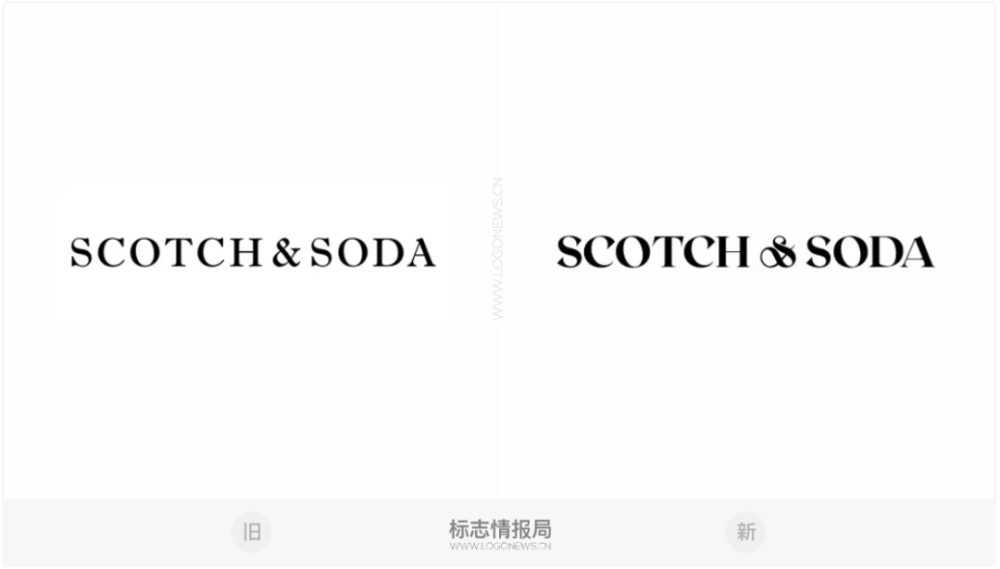 尽显优雅荷兰潮流品牌scotchsoda更新logo