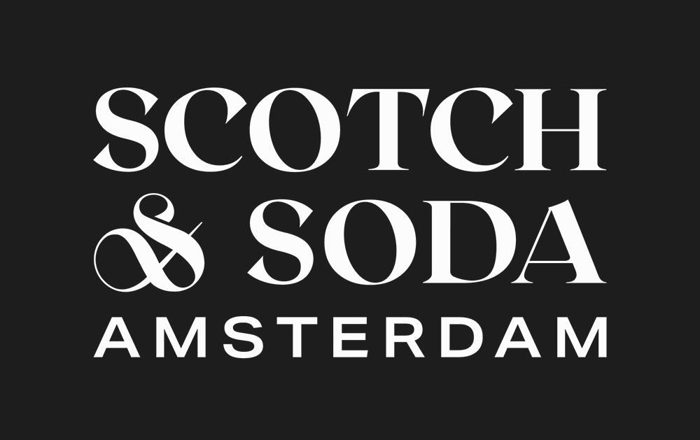 尽显优雅,荷兰潮流品牌 scotch&soda 更新logo