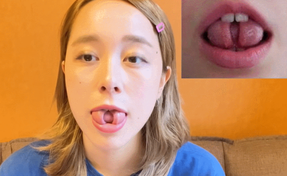 一次见她一定会被她的舌头吓到起初也有很多网友爱吐槽她说她是长舌妇