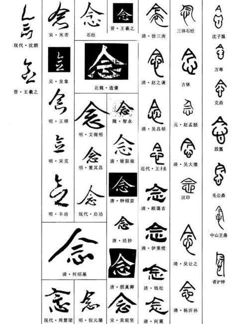 "念"字的前世今生,一念成佛,一念成魔