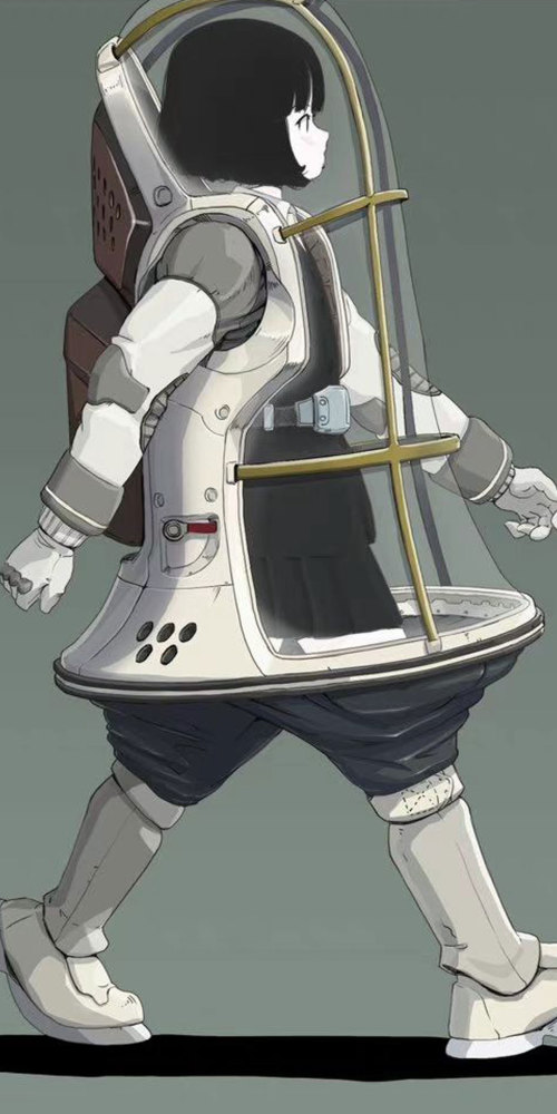 动漫壁纸机械少女手机壁纸今天没有按照指令行动