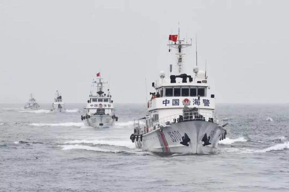 中国海警实力有多强12万吨海警船配置高级雷达和速射舰炮