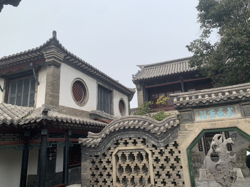 86版西游记高老庄取景地潍坊十笏园