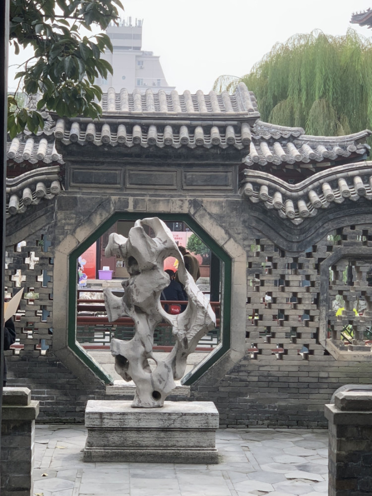 86版西游记高老庄取景地潍坊十笏园
