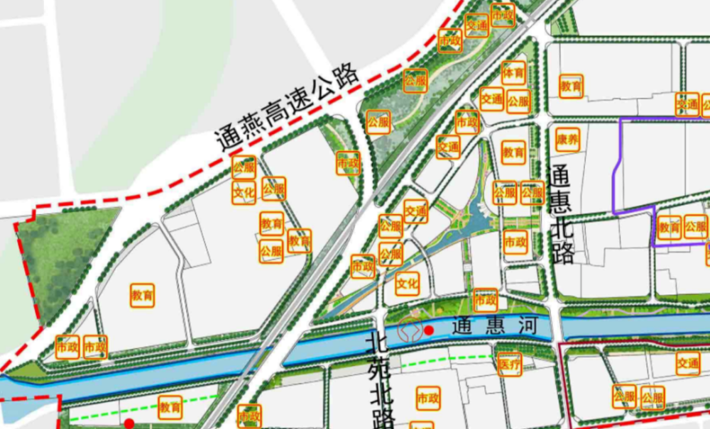 如今,在附近的永顺城市公园已经开园,未来八里桥棚改片区部分腾退区域