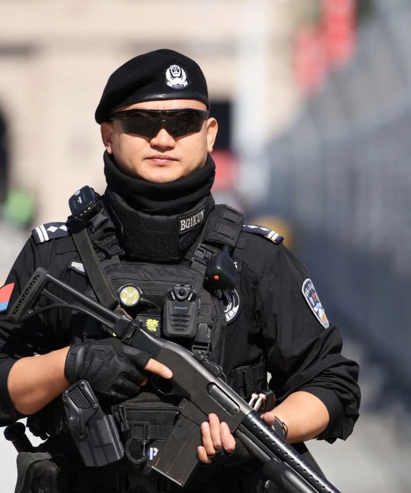 让全世界见证一次卓越,安全的赛事,看到新时代中国警察的崭新形象