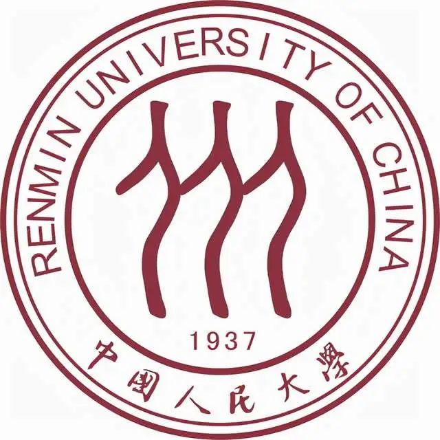 中国人民大学校徽于2002年10月1日起试用, 2003年4月起正式发布使用