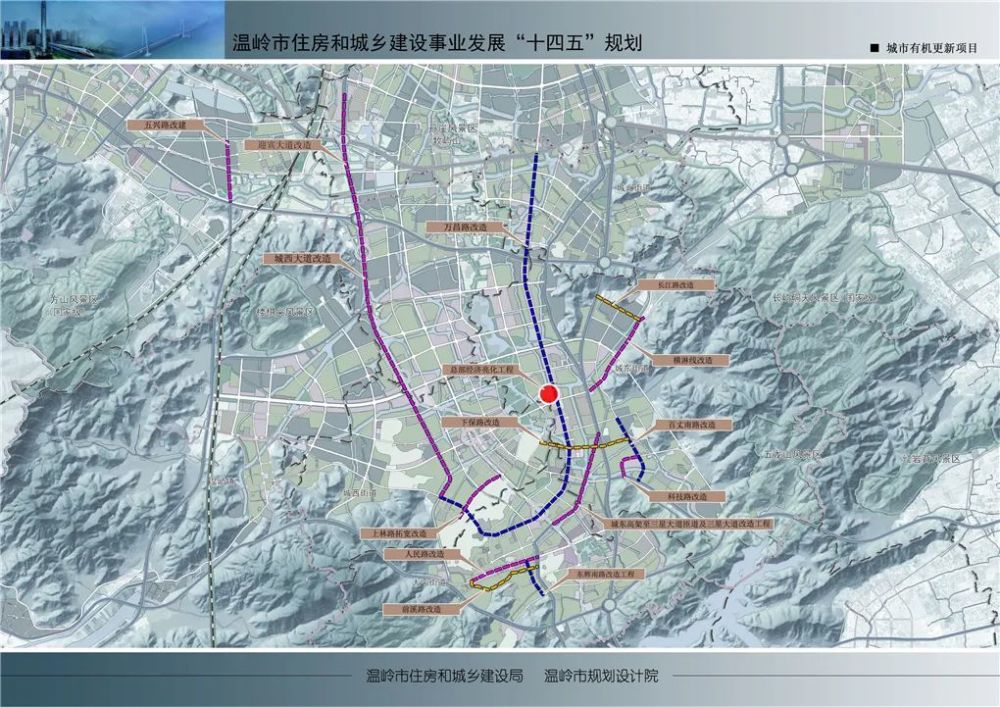 "十四五"规划>的通知》一,城市有机更新项目 18个:共145个项目温岭市"